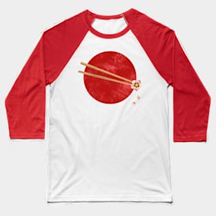 Flower Sushi Baseball T-Shirt